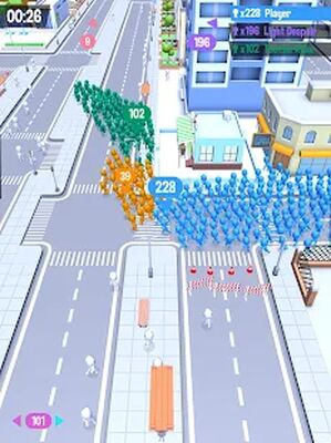 Скачать взломанную Crowd City [Бесплатные покупки] MOD apk на Андроид