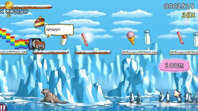 Скачать взломанную Nyan Cat: Lost In Space [Много монет] MOD apk на Андроид