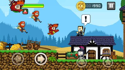 Скачать взломанную Dan the Man - Пиксельные игры [Много монет] MOD apk на Андроид