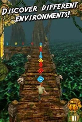 Скачать взломанную Temple Run [Бесплатные покупки] MOD apk на Андроид