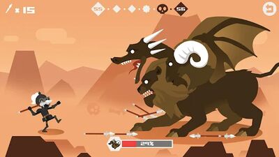 Скачать взломанную Hero of Archery [Бесплатные покупки] MOD apk на Андроид