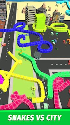 Скачать взломанную Boas.io Snake vs City [Много монет] MOD apk на Андроид