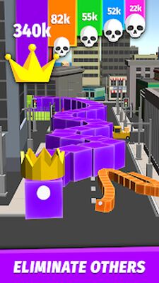 Скачать взломанную Boas.io Snake vs City [Много монет] MOD apk на Андроид