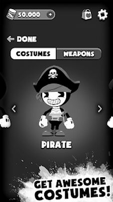 Скачать взломанную Bendy in Nightmare Run [Мод меню] MOD apk на Андроид