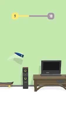 Скачать взломанную Bottle Jump 3D [Много монет] MOD apk на Андроид