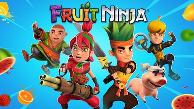 Скачать взломанную Fruit Ninja® [Много монет] MOD apk на Андроид
