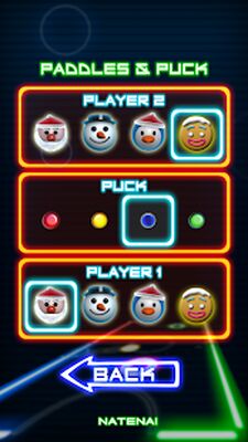 Скачать взломанную Glow Hockey [Много монет] MOD apk на Андроид