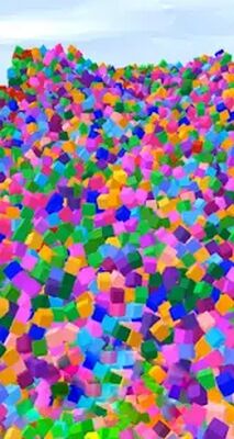 Скачать взломанную Color Hole 3D [Много монет] MOD apk на Андроид