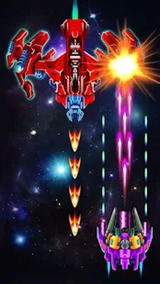 Скачать взломанную Galaxy Attack: Alien Shooter [Много монет] MOD apk на Андроид