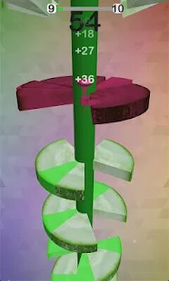Скачать взломанную Шарик падает и прыгает вниз [Мод меню] MOD apk на Андроид