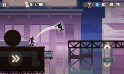 Скачать взломанную Теневой скейтбординг [Мод меню] MOD apk на Андроид