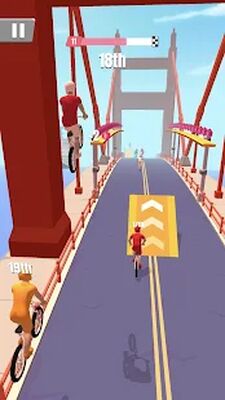 Скачать взломанную Bike Rush [Бесплатные покупки] MOD apk на Андроид