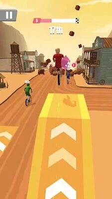 Скачать взломанную Bike Rush [Бесплатные покупки] MOD apk на Андроид