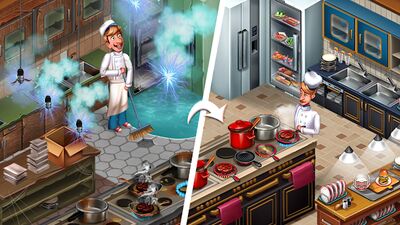 Скачать взломанную Кулинарная Команда  [Много монет] MOD apk на Андроид
