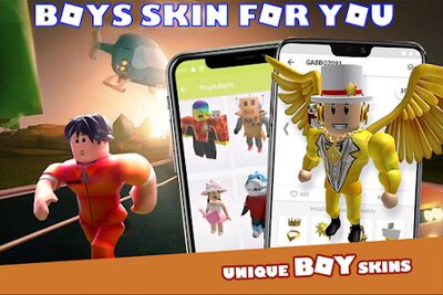 Скачать взломанную Roblox Skins Master Robux [Много монет] MOD apk на Андроид