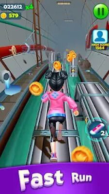 Скачать взломанную Subway Princess Runner [Много денег] MOD apk на Андроид