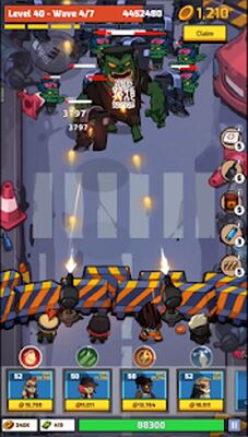 Скачать взломанную Zombie Idle Defense [Много монет] MOD apk на Андроид