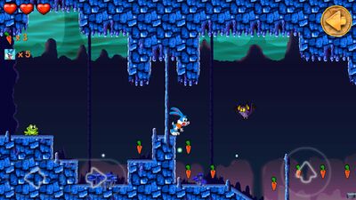 Скачать взломанную Бродилка Приключения Кролика Бини [Много монет] MOD apk на Андроид
