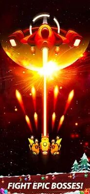 Скачать взломанную Galaxy Attack - Space Shooter [Бесплатные покупки] MOD apk на Андроид