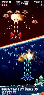 Скачать взломанную Galaxy Attack - Space Shooter [Бесплатные покупки] MOD apk на Андроид