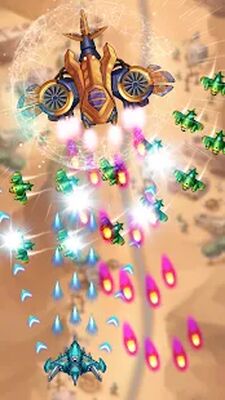 Скачать взломанную Sky Raptor: Space Shooter Game [Бесплатные покупки] MOD apk на Андроид