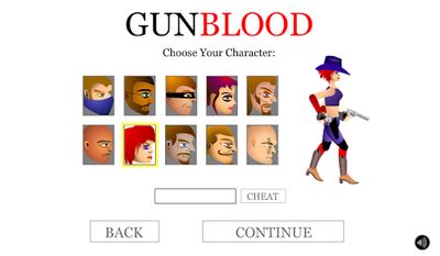 Скачать взломанную Gunblood [Много монет] MOD apk на Андроид