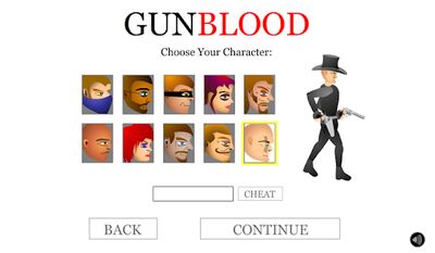 Скачать взломанную Gunblood [Много монет] MOD apk на Андроид
