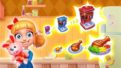 Скачать взломанную Crazy Chef: поесть по-быстрому [Бесплатные покупки] MOD apk на Андроид