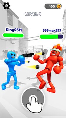 Скачать взломанную Stickman Ragdoll Fighter [Много монет] MOD apk на Андроид