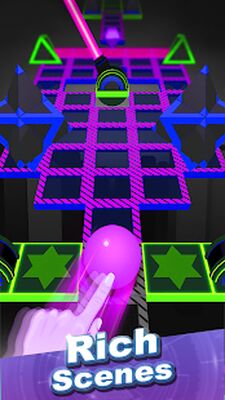 Скачать взломанную Rolling Sky Ball [Много денег] MOD apk на Андроид