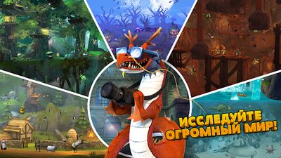Скачать взломанную Hungry Dragon [Много денег] MOD apk на Андроид