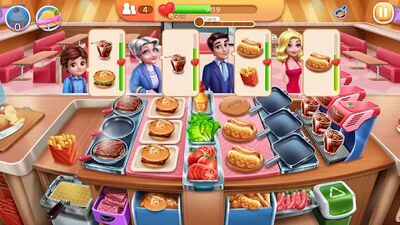 Скачать взломанную My Cooking: Chef Fever Games [Бесплатные покупки] MOD apk на Андроид