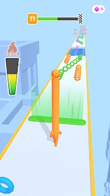 Скачать взломанную Long Neck Run [Много монет] MOD apk на Андроид