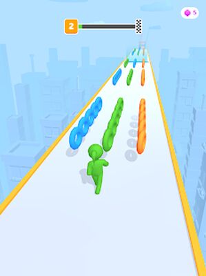 Скачать взломанную Long Neck Run [Много монет] MOD apk на Андроид