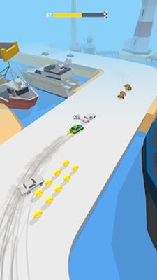 Скачать взломанную Drifty Race [Много монет] MOD apk на Андроид