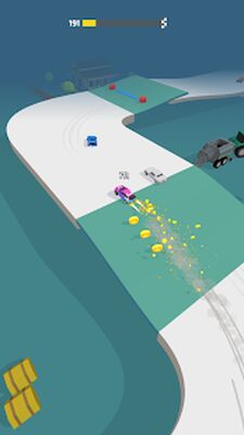 Скачать взломанную Drifty Race [Много монет] MOD apk на Андроид