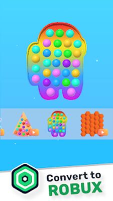 Скачать взломанную Pop It and Bubble Wrap - Robux - Roblominer [Мод меню] MOD apk на Андроид