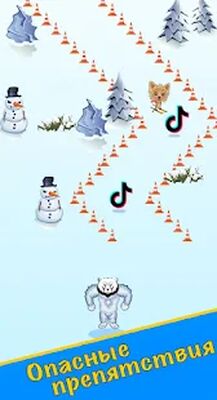 Скачать взломанную Mikki Piki Snow [Бесплатные покупки] MOD apk на Андроид
