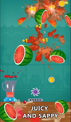 Скачать взломанную Crazy Juicer - Slice Fruit Game for Free [Много монет] MOD apk на Андроид