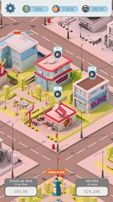 Скачать взломанную Idle Graffiti [Много монет] MOD apk на Андроид