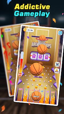 Скачать взломанную Arcade Hoops [Бесплатные покупки] MOD apk на Андроид