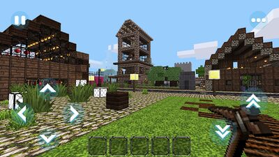 Скачать взломанную Crafting and Building 3D [Бесплатные покупки] MOD apk на Андроид