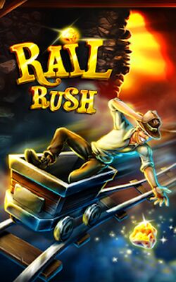 Скачать взломанную Rail Rush [Много монет] MOD apk на Андроид