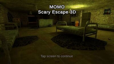 Скачать взломанную Момо хоррор Страшилка 3д [Много монет] MOD apk на Андроид