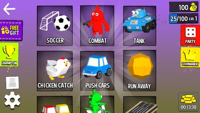 Скачать взломанную Поймать Партия: Игры На 1 2 3 4 Игрока [Бесплатные покупки] MOD apk на Андроид