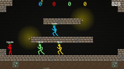 Скачать взломанную Stickman VS Multicraft: Fight Pocket Craft [Мод меню] MOD apk на Андроид
