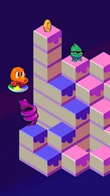 Скачать взломанную Q*bert [Много денег] MOD apk на Андроид