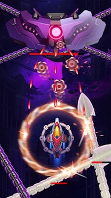 Скачать взломанную WindWings: Космический шутер, Galaxy Attack [Бесплатные покупки] MOD apk на Андроид