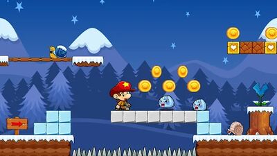 Скачать взломанную Bob World Супер денди оригинал [Много монет] MOD apk на Андроид