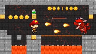 Скачать взломанную Bob World Супер денди оригинал [Много монет] MOD apk на Андроид